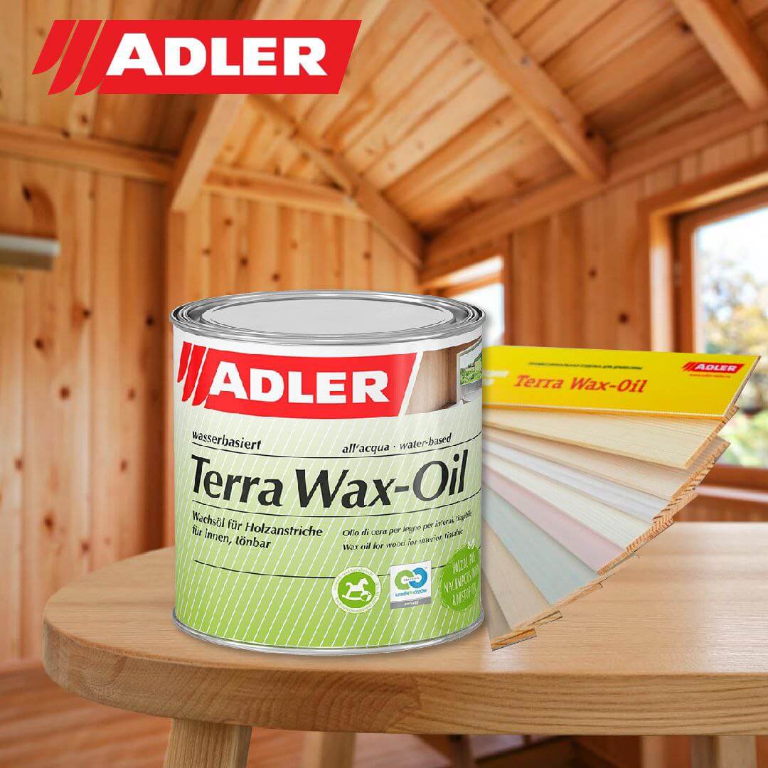 ADLER Terra Wax-Oil – экологичное масло для защиты деревянных домов